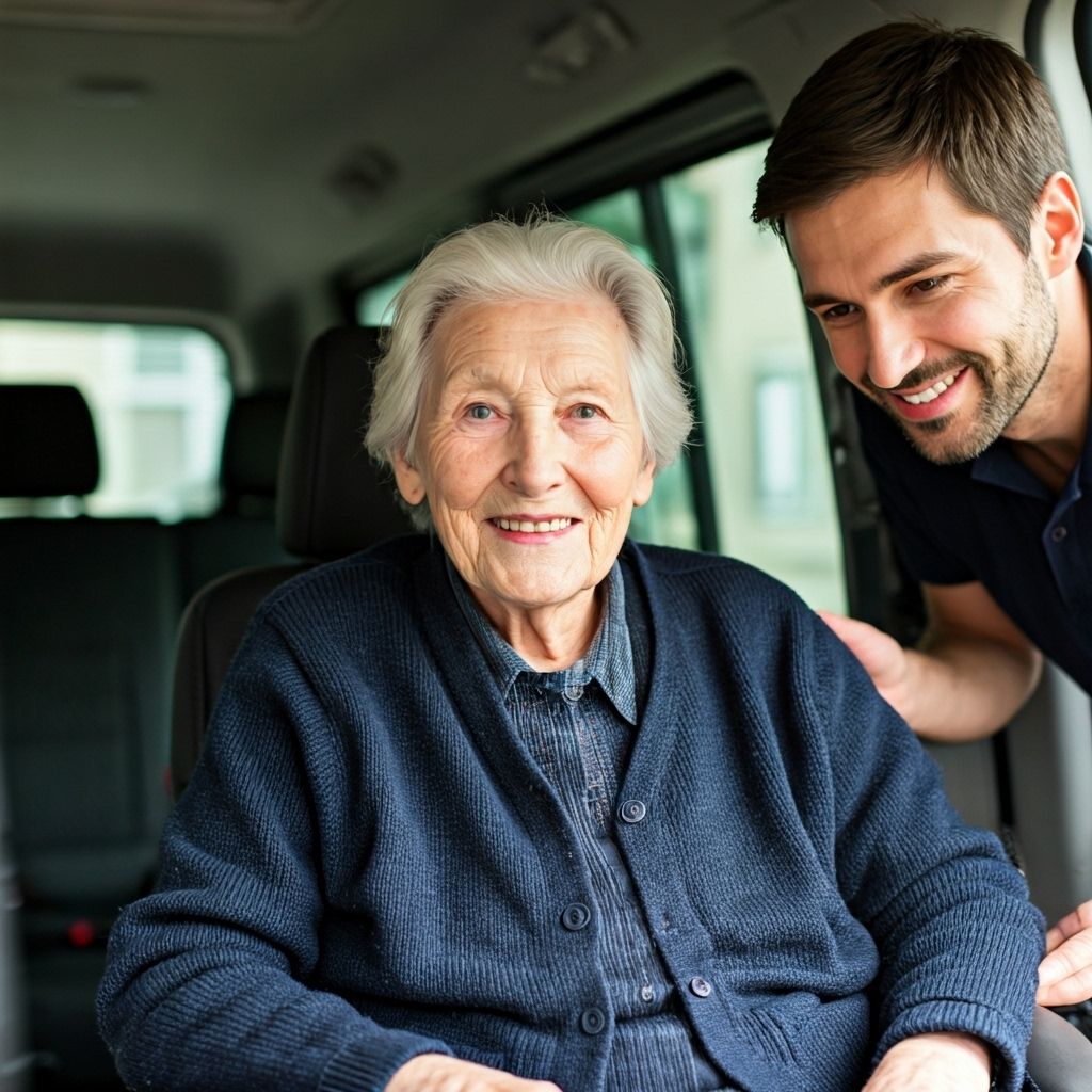 Our founder Sarah Mitchell with a client